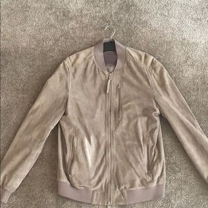 KEMBLE SUEDE BOMBER JACKET